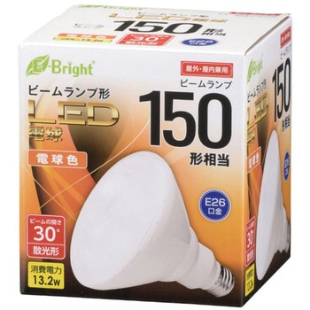 LED ビームランプ形 E26 13W オーム電機