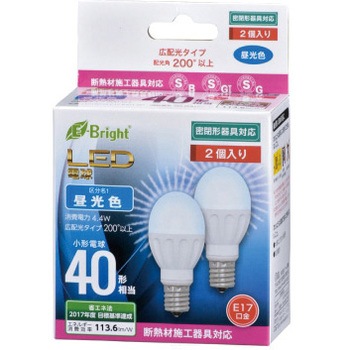 LDA4D-G-E17IH212P LED�d�� PS�` E17 4W �I�[���d�@ 53402083