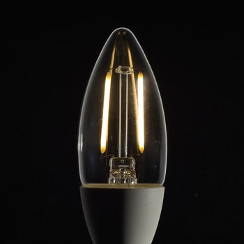 LED電球 E17 C形 2W オーム電機