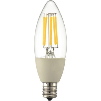 LED電球 E17 C形 オーム電機