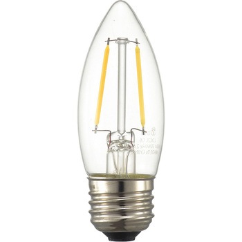 LED電球 C形 2W - オーム電機