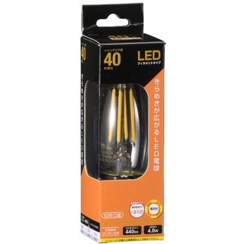 LED電球 C形 オーム電機