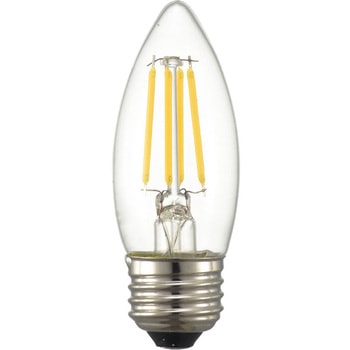 LED電球 C形 調光器対応 - オーム電機