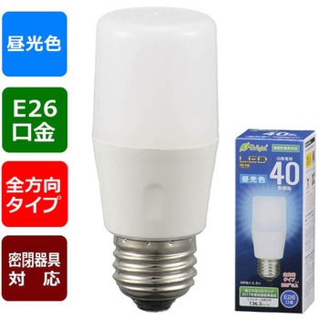 LED電球 T形 E26 オーム電機