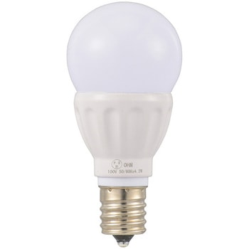 LED電球 PS形 E17 6W オーム電機