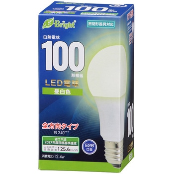 LED電球 A形 E26 12W オーム電機