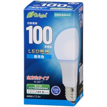 LED電球 A形 E26 12W オーム電機