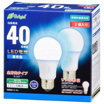 LED電球 A形 E26 オーム電機