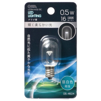 LED T20E12 0．5W オーム電機