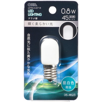 LED T20E17 0．8W オーム電機