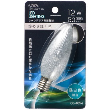 LED C32E17 1．2W オーム電機