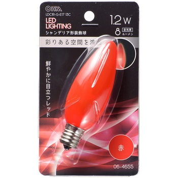 LED C32E17 1．2W オーム電機