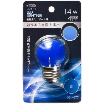 LED G40E26 1．4W オーム電機