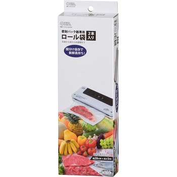 パック器専用ロール袋 オーム電機