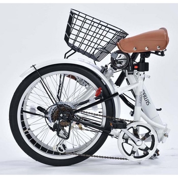 M-204MERRY W 折畳自転車 20インチ・6段ギア・オールインワン/オート 