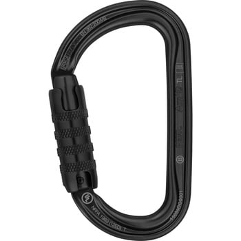 D型カラビナ エーエムディ トライアクトロック PETZL カラビナ