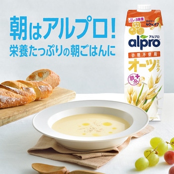 ダノンジャパン アルプロ たっぷり食物繊維 オーツミルク 砂糖不使用 1000mL ダノンジャパン