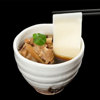 花山うどん 鬼ひも川3人前肉汁つゆ付420g 花山うどん