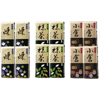 井村屋 4本入ミニようかん アソート 煉4本 抹茶4本 小倉4本 井村屋