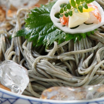 奈良屋 天領よもぎそば 200g 奈良屋
