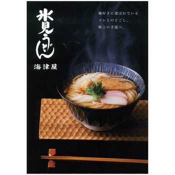 海津屋 氷見うどん 細麺 国内産小麦100%使用 200g 海津屋