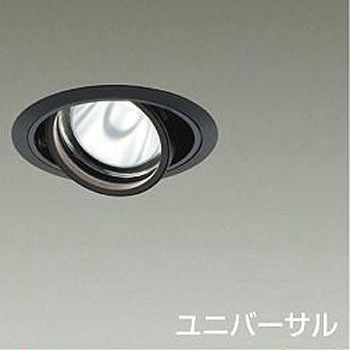 ダウンライト/ユニバーサル/Φ100/1200クラス/Φ70 12Vダイクロハロゲン75W形50W相当/高演色Ra93/電源別売 DAIKO(大光電機)