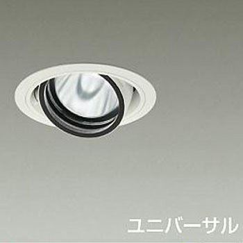 ダウンライト/ユニバーサル/Φ100/1200クラス/Φ70 12Vダイクロハロゲン75W形50W相当/Ra83/電源別売 DAIKO(大光電機)