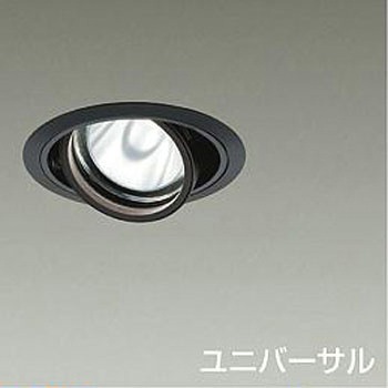 ダウンライト/ユニバーサル/Φ100/1200クラス/Φ70 12Vダイクロハロゲン75W形50W相当/Ra83/電源別売 DAIKO(大光電機)