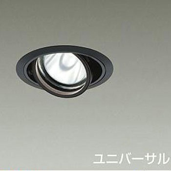 ダウンライト/ユニバーサル/Φ100/1200クラス/Φ70 12Vダイクロハロゲン75W形50W相当/Ra83/電源別売 DAIKO(大光電機)