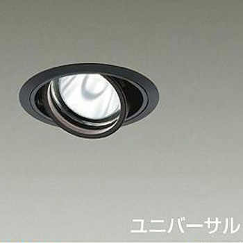 ダウンライト/ユニバーサル/Φ100/1200クラス/Φ70 12Vダイクロハロゲン75W形50W相当/Ra83/電源別売 DAIKO(大光電機)