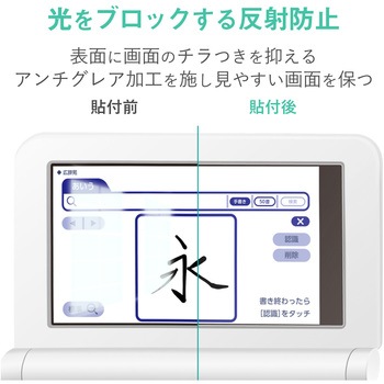 電子辞書用ペーパーライクフィルム カシオ用 エレコム