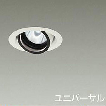 ダウンライト/ユニバーサル/Φ75/800クラス/Φ50ダイクロハロゲン75W形65W相当/高演色Ra93/電源別売 DAIKO(大光電機)