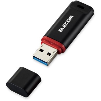 USBメモリ USB3.2(Gen1) データ復旧サービス付 キャップ式 セキュリティ機能付 1年保証 エレコム