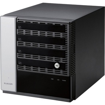 4ベイWSIoT2019forStorage搭載NAS エレコム