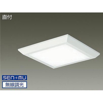 ベースライト/フラットパネル/FHP45W×4灯相当/直付形/□600タイプ DAIKO(大光電機)
