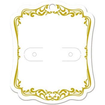 ピアス・イヤリング専用台紙 ORIGINAL WORKS(ササガワ)