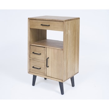 VFD-2(OAK) 天然木 ファックス台 1台 YAMAZEN(山善) 【通販モノタロウ】