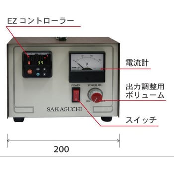 SCRS30SQEZ SCR-S30-SQ-EZ BOX型温度調節器 1台 坂口電熱 【通販