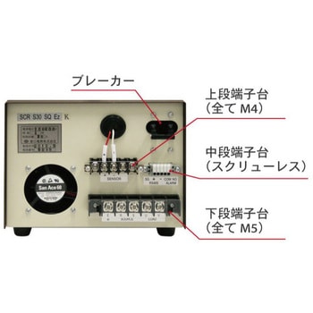 SCRS30SQEZ SCR-S30-SQ-EZ BOX型温度調節器 1台 坂口電熱 【通販