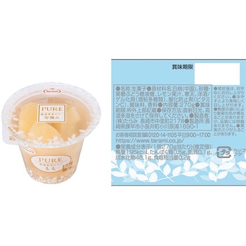 たらみ PURE 270g 人気3種X6個 計18個セット(みかん・ミックス・もも) たらみ