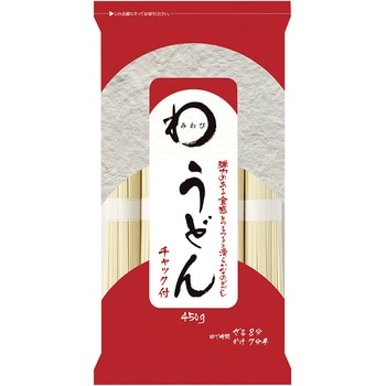 みわび 茂野製麺 うどん チャック付 450g 日本アクセス