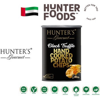 HUNTER'S(ハンター) ポテトチップス アソートセット 【ヒマラヤソルト味・黒トリュフ風味】2個 エヌアイエスフーズサービス