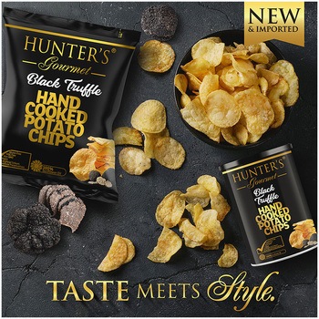 HUNTER'S(ハンター) ポテトチップス アソートセット 【ヒマラヤソルト味・黒トリュフ風味】12個 エヌアイエスフーズサービス