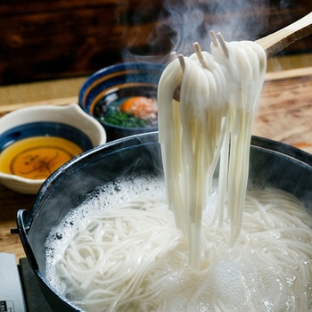長崎五島うどん 五島手延うどん(国産小麦)・あごつゆ3P (うどん200g×3 つゆ30mL×3) 長崎五島