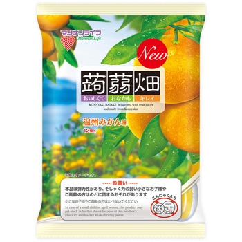 マンナンライフ 蒟蒻畑温州みかん味 25g×12個 マンナンライフ