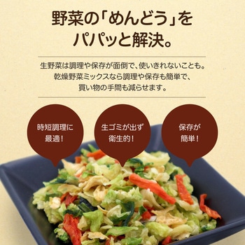 三幸産業 緑黄色野菜使用 乾燥野菜ミックス [チャック付き] 200g 三幸産業