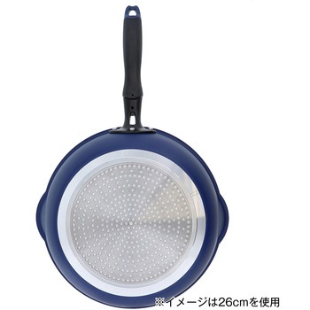 鍋にも使える極深ブルーダイヤモンドコートプレミアムIHフライパン ベストコ