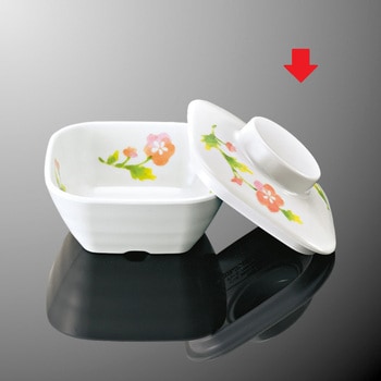 なで角小鉢 小 蓋 マルケイ(国際化工)