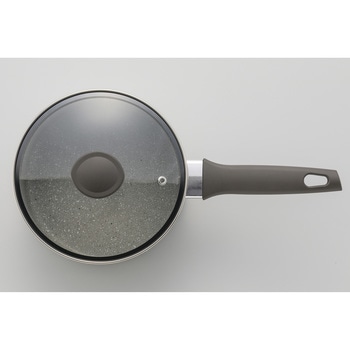 KKN-SP18K 日本製アルミ片手鍋18cm ククナキッチン 寸法直径18 KKN-SP18K 日本製アルミ片手鍋18cm ククナキッチン 寸法直径18