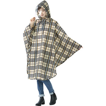 視界が広い携帯できるレインポンチョ セルヴァン ポンチョ 通販モノタロウ